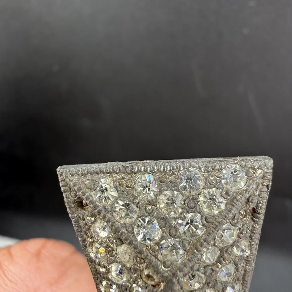 Vintage Rhinestone Stick Pin Brooch READ